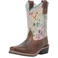 Dan Post Hair on Hide Kid's Boots