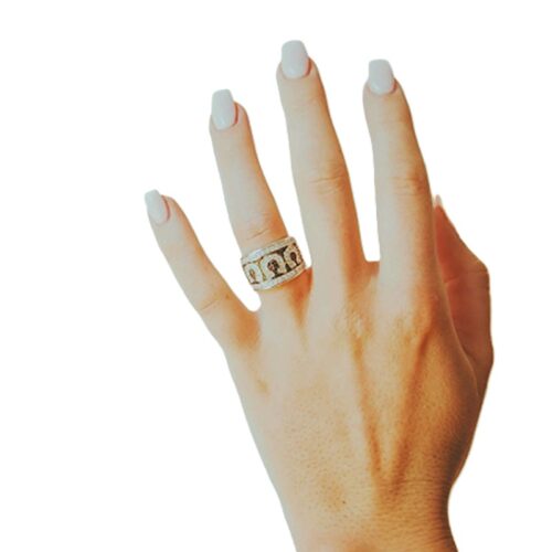 Kelly Herd Horseshoe Ring