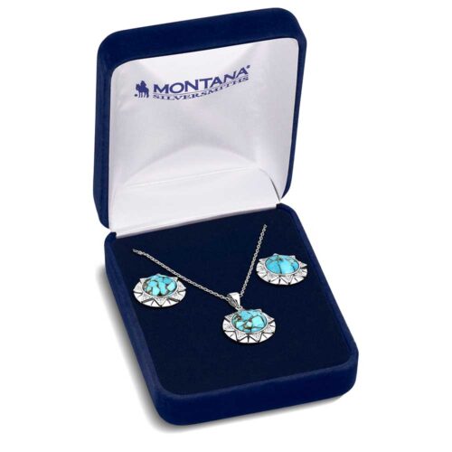 Montana Silversmiths “Inner Love” Turquoise Jewelry Set