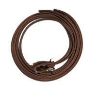 Harness Leather Split Reins Weighted