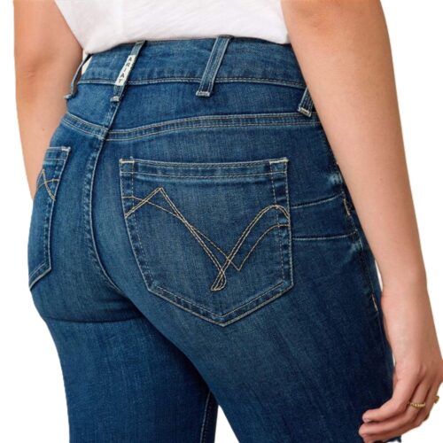 Ariat Ladies R.E.A.L. Perfect Rise Abby Straight Jean - Image 2
