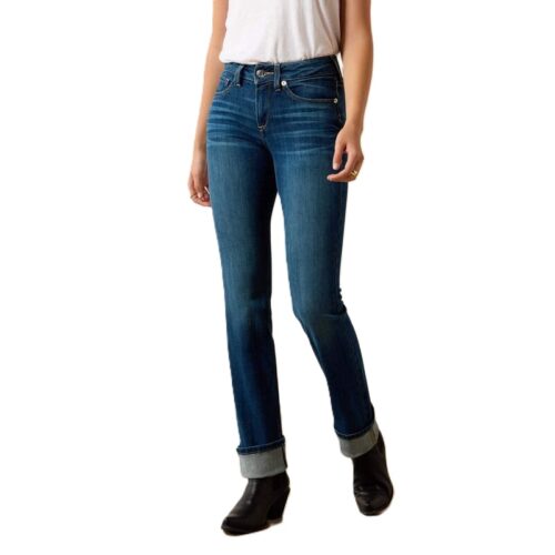 Ariat Ladies R.E.A.L. Perfect Rise Abby Straight Jean - Image 5