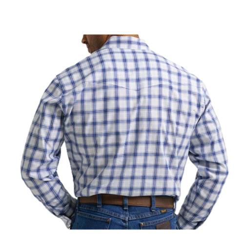 Wrangler Men's Atlantic Ice LS Shirt