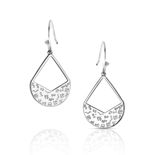 Montana Silversmiths Canyon Drop Earrings - Image 3