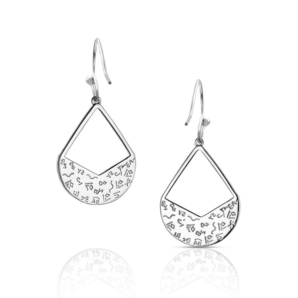 Montana Silversmiths Canyon Drop Earrings - Image 3