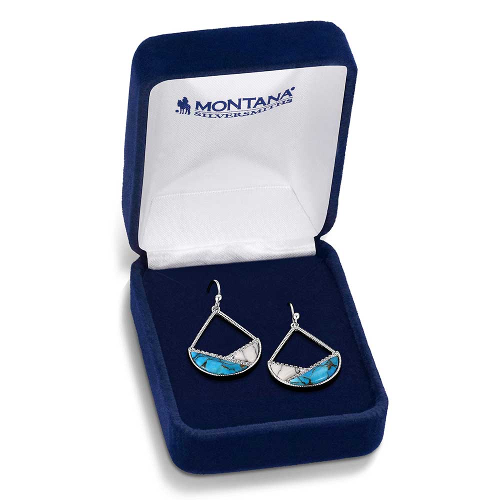 Montana Silversmiths Canyon Drop Earrings