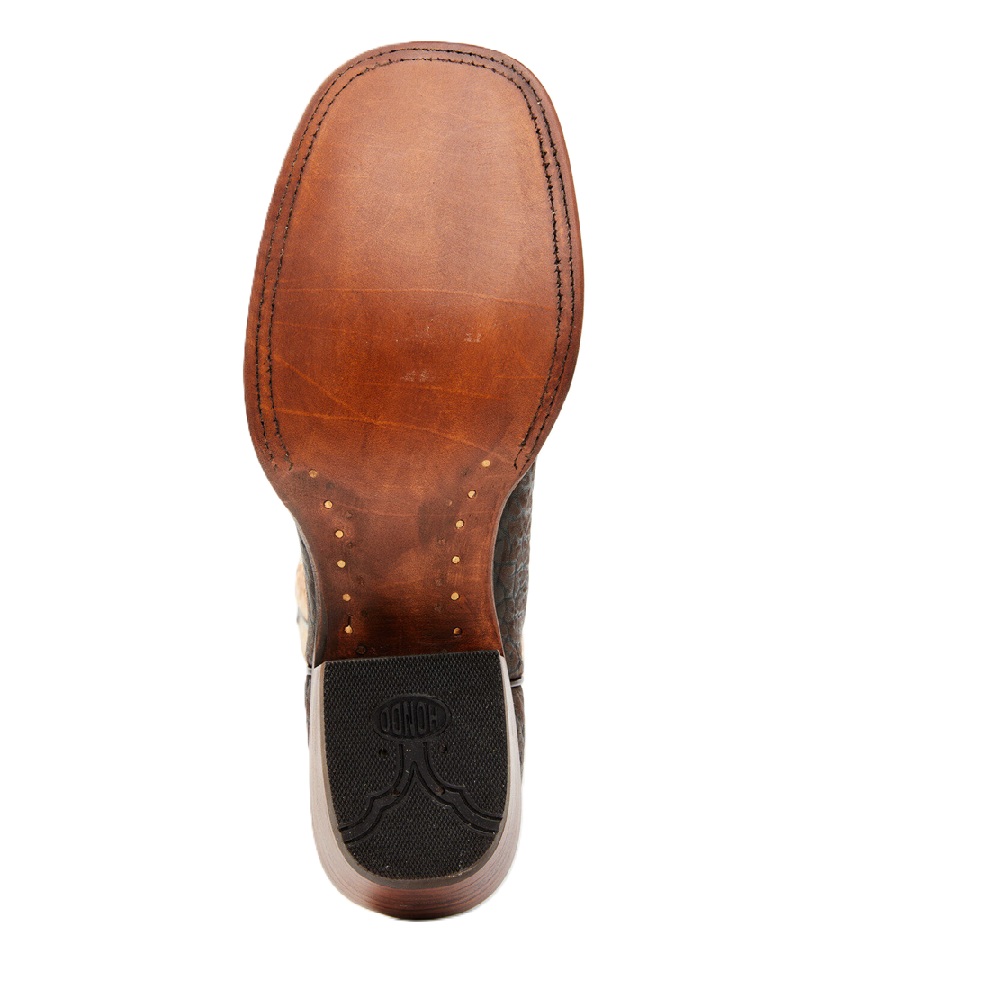 Hondo Men's Brown Bullhide Boots - Image 6