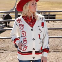 Cruel Girl Retro Rodeo Cardigan CWK7159001