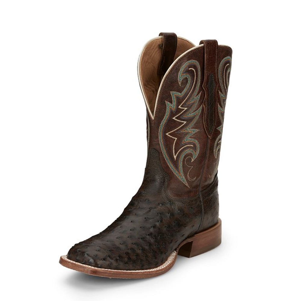 Tony Lama Men's Foster Full Quill Ostrich Boots EP6098