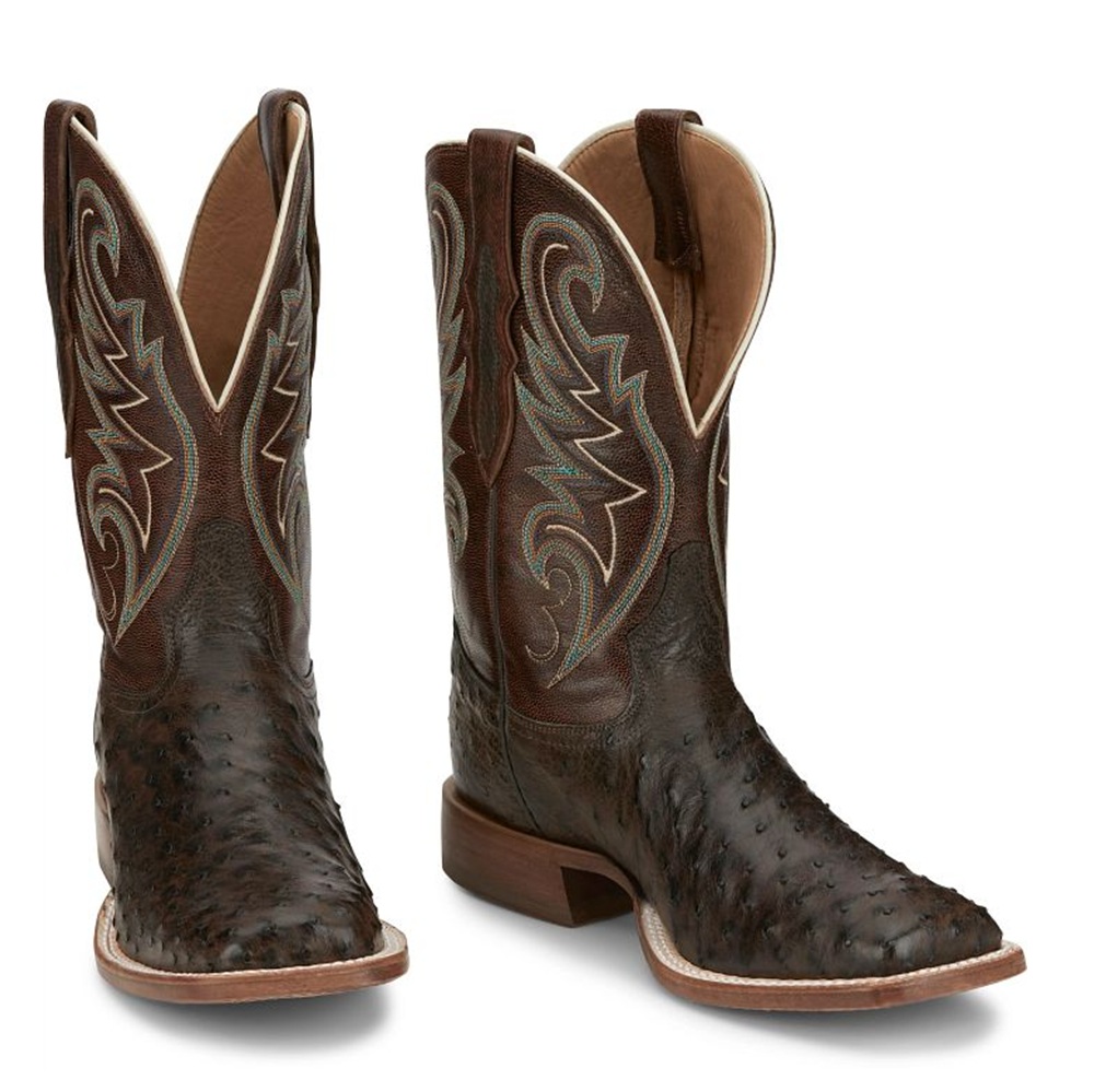 Tony Lama Men's Foster Full Quill Ostrich Boots - Image 2