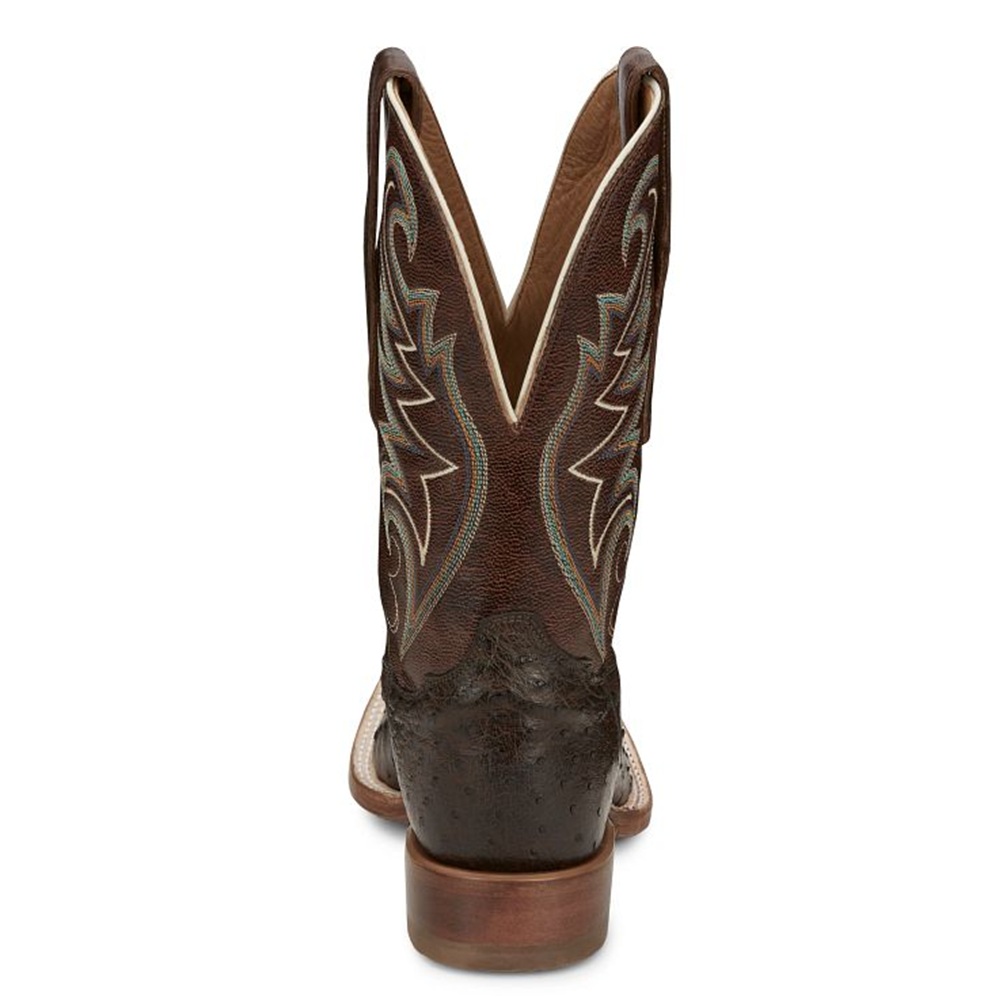 Tony Lama Men's Foster Full Quill Ostrich Boots - Image 4