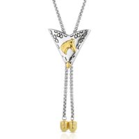 Montana Silversmiths Regal Rider Bolo Necklace