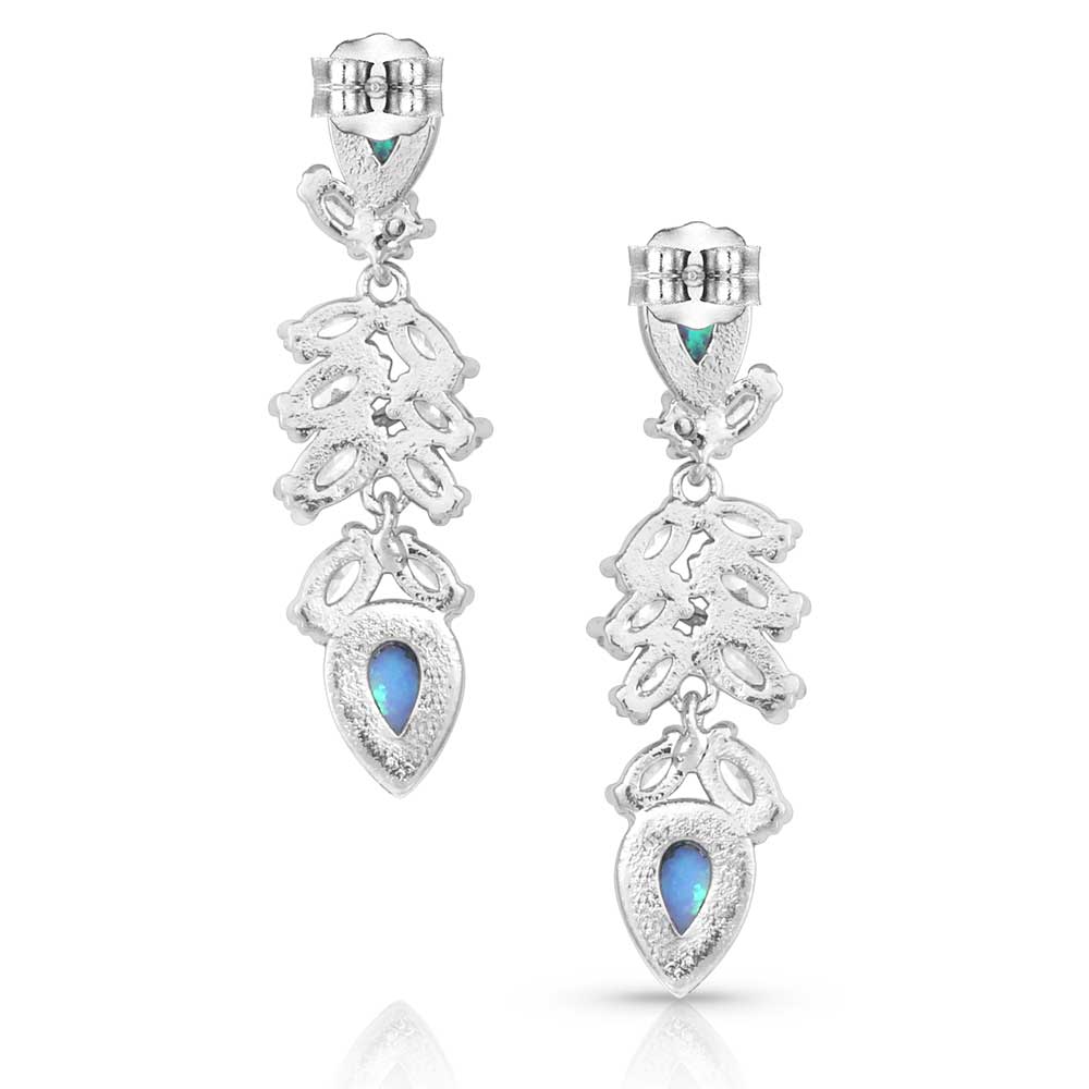 Montana Silversmiths Mystic Falls Opal Crystal Earrings