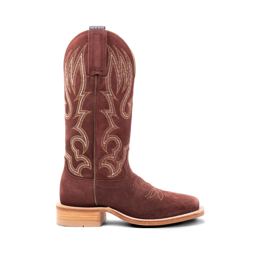 Hyer Burgundy Augusta Ladies Boot - Image 3