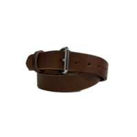 Silver Spur Hand Cut Harness Leather Men's Belt