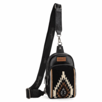 Wrangler Southwestern Knitted Sling Bag