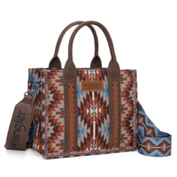 Wrangler Southwestern Pattern Dual-Sided Crossbody