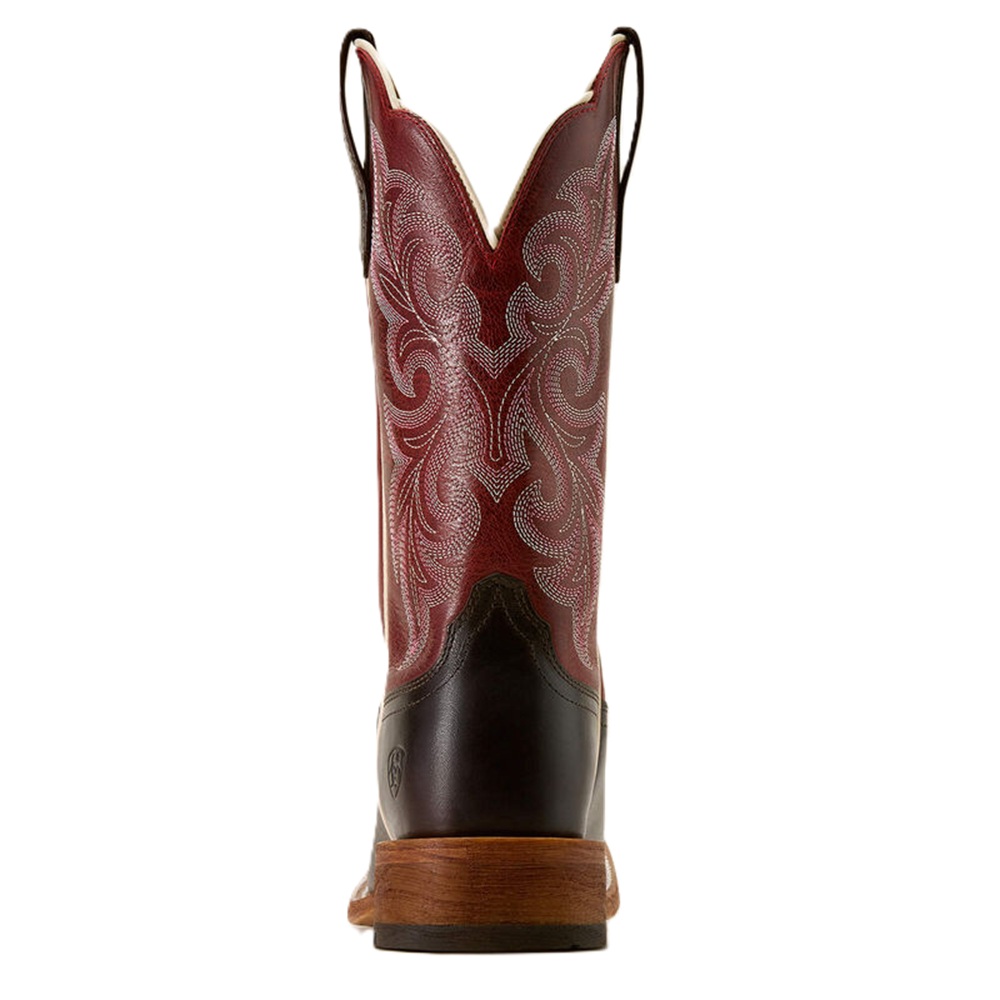 Ariat Ladies Chocolate County Lane Boots - Image 4