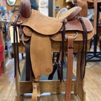 HR Ranch Cutter Saddle 16 1/2" Seat
