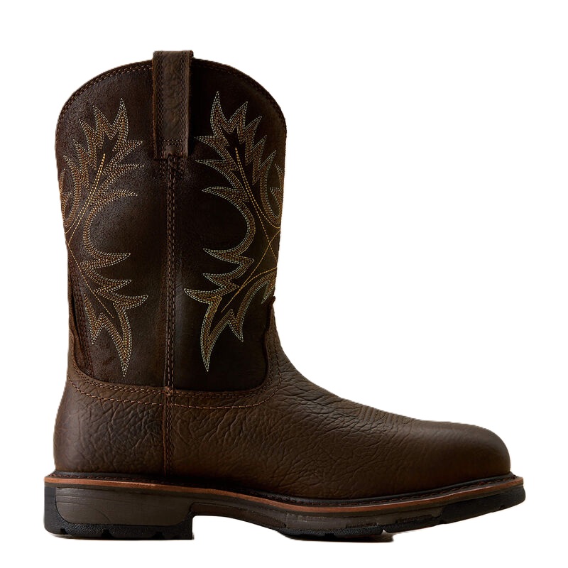 Men's Ariat WorkHog Waterproof Composite Toe Work Boot 10017420 - Image 6