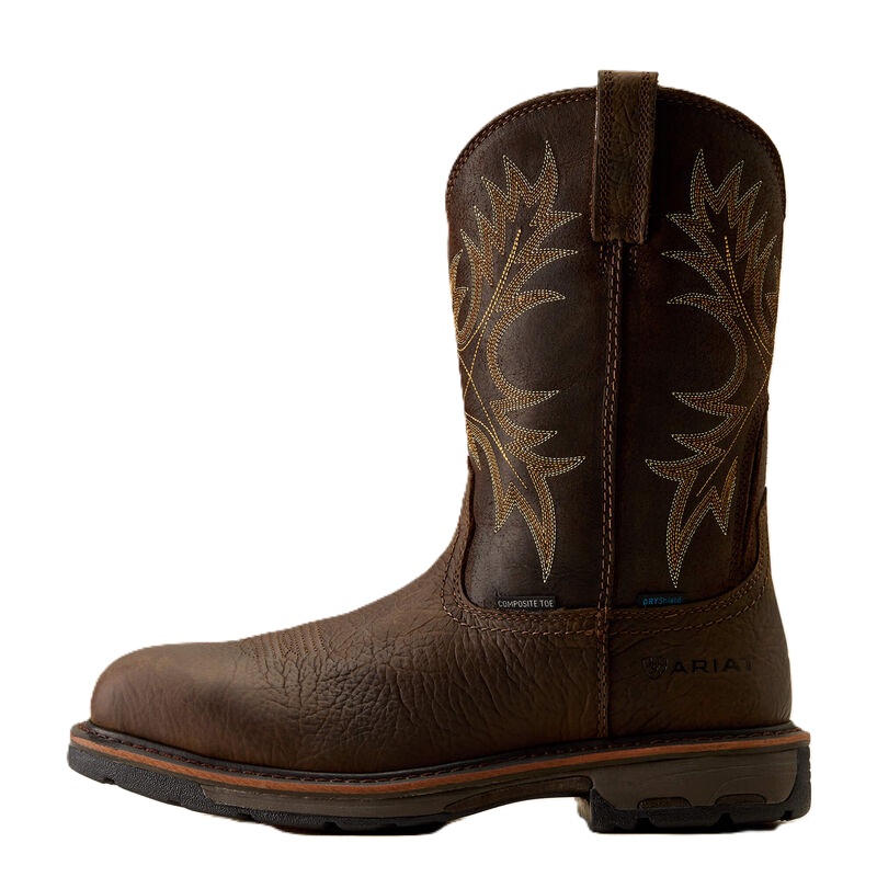Men's Ariat WorkHog Waterproof Composite Toe Work Boot 10017420 - Image 2