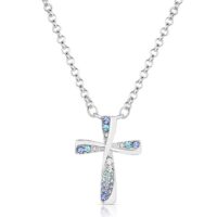 Montana Silversmiths Faith in Lights Cross Necklace