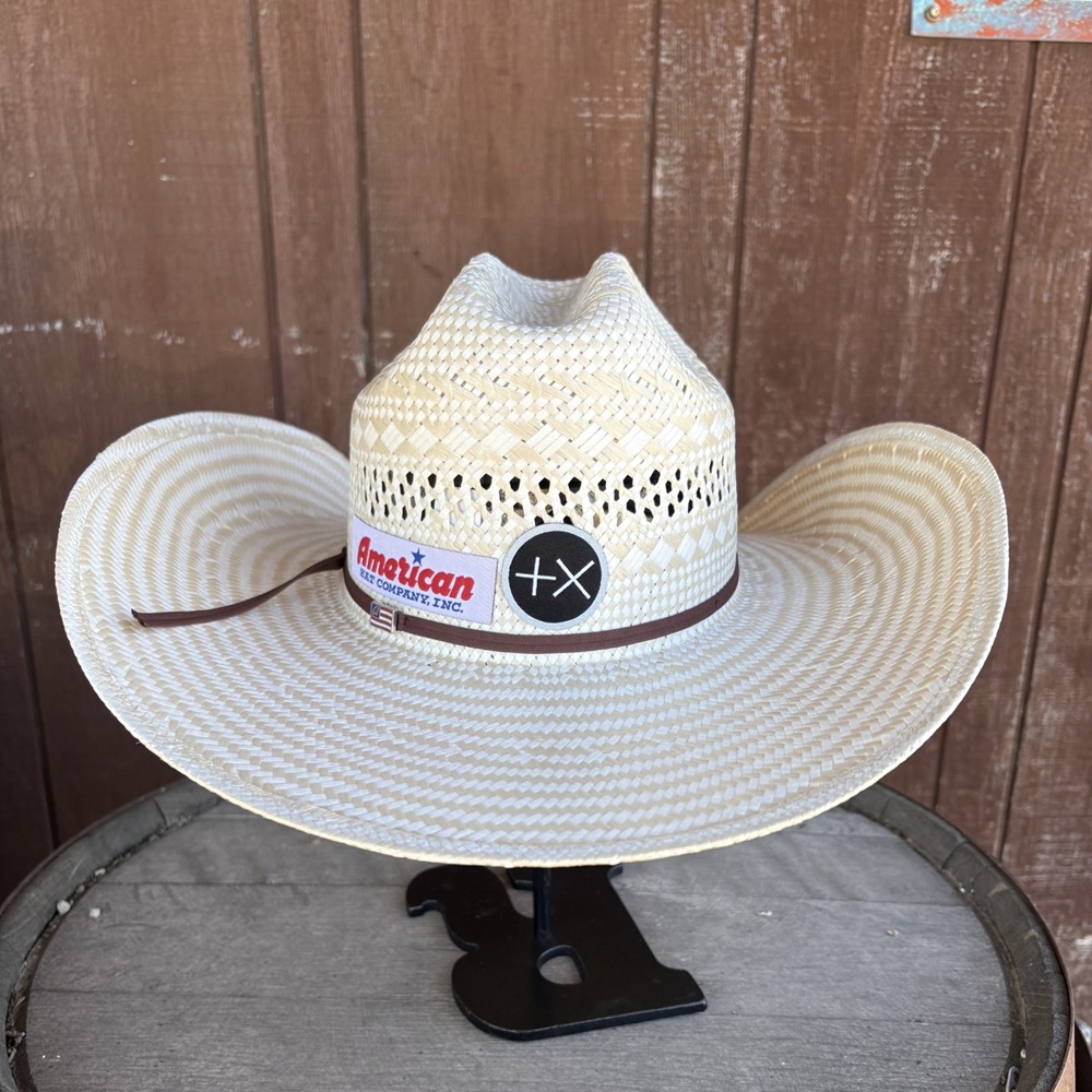 American Poli Rope Weave Rancher Straw 845RC