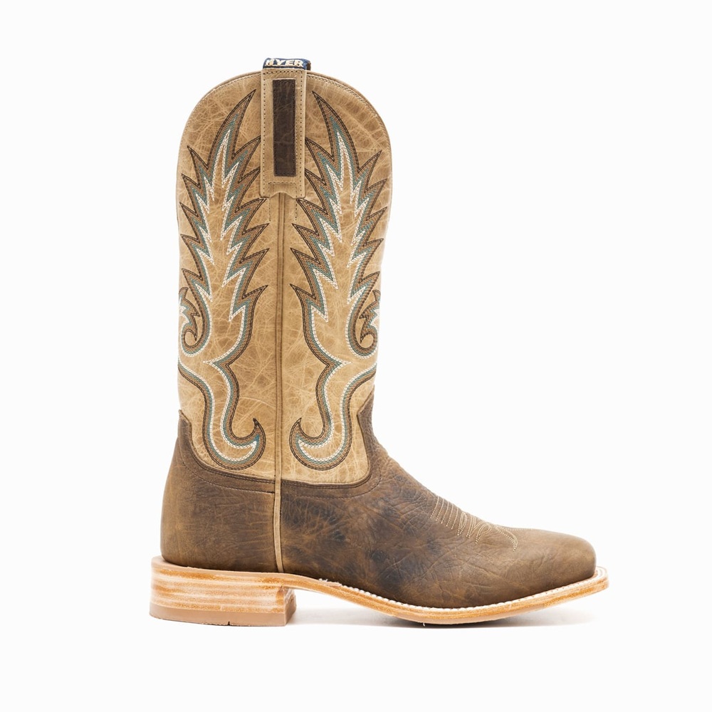 Hyer Kincaid Tobacco Shrunken Shoulder Men's Boot - Image 4