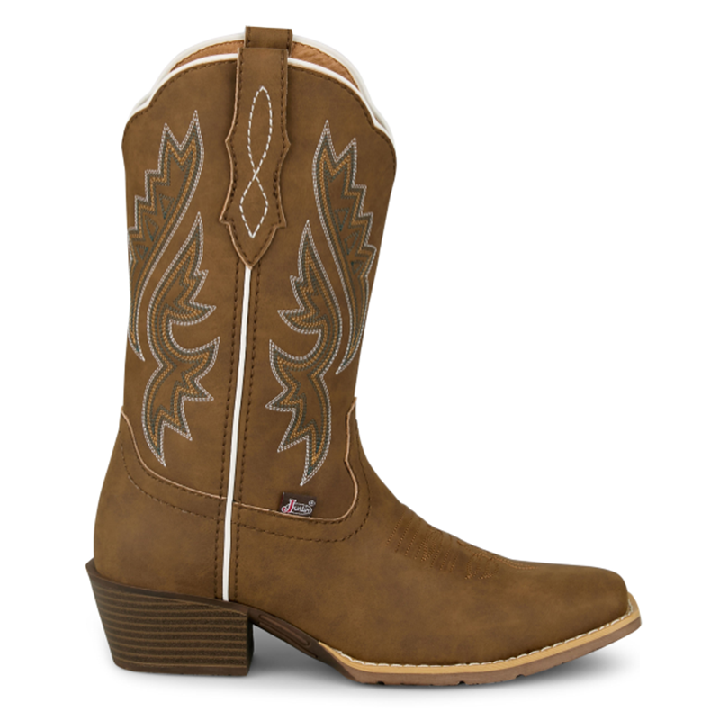 Justin Ladies Boot Brown DEZI GY2881 - Image 3