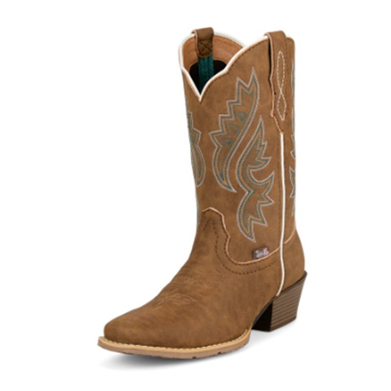 Justin Ladies Boot Brown DEZI GY2881