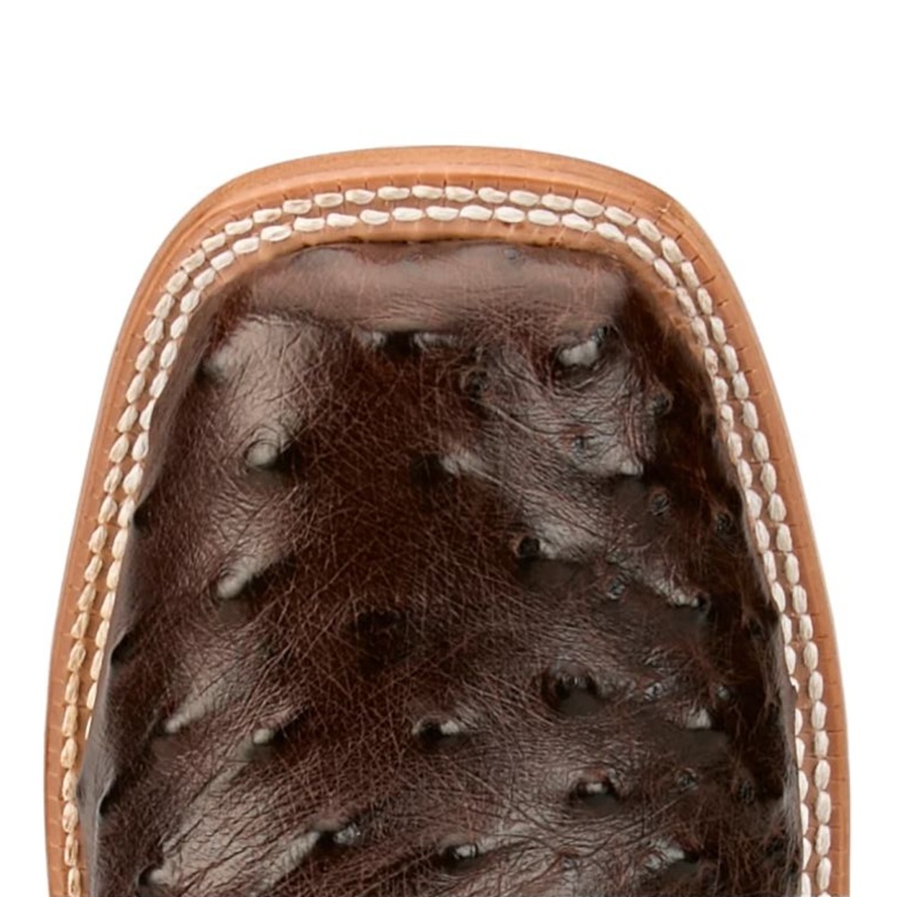 Tony Lama Men's Blaine Chocolate Ostrich Boot - Image 7
