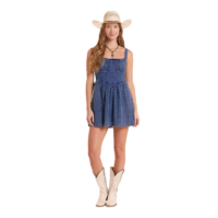 Rock n Roll Ladies Navy Eyelet Dress