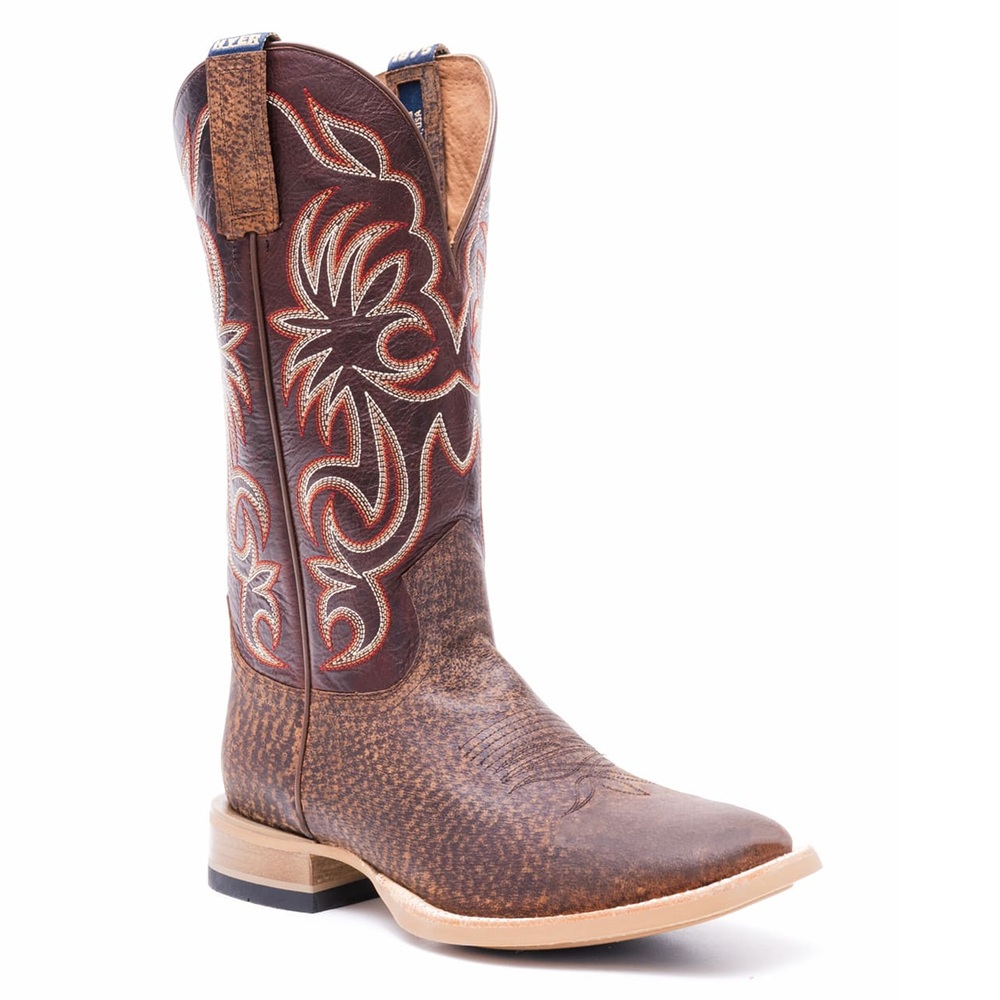 Hyer Tan Wild Boar Burdett Men's Cowboy Boot HM11046 - Image 2