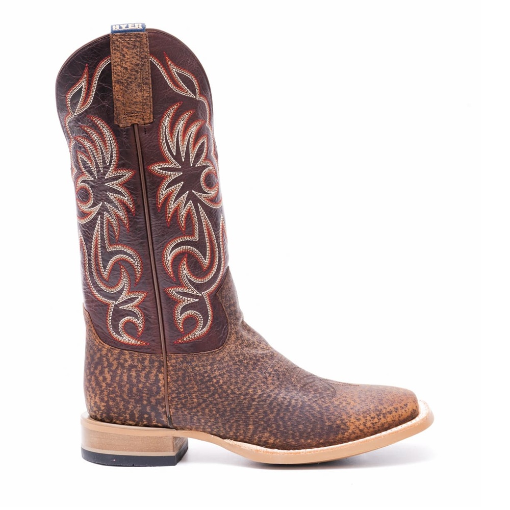 Hyer Tan Wild Boar Burdett Men's Cowboy Boot HM11046 - Image 3