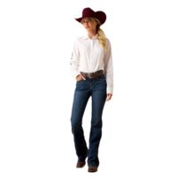 Ariat Ladies High Rise Ella Slim Trouser Jeans 10032550