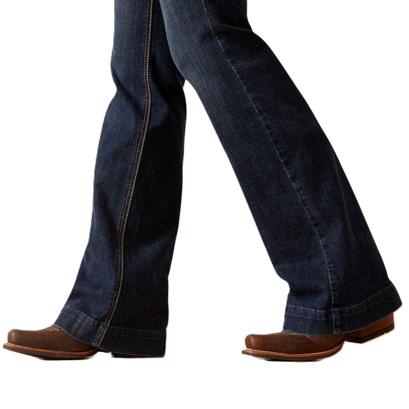 Ariat Ladies High Rise Naz Slim Trouser Jean 10047324 - Image 5