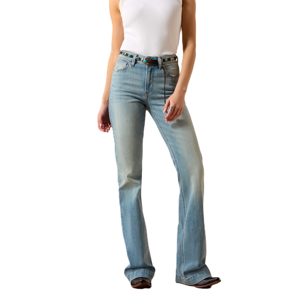 Ariat Ladies High Rise Marnie Slim Trouser Jeans 10072964 - Image 2