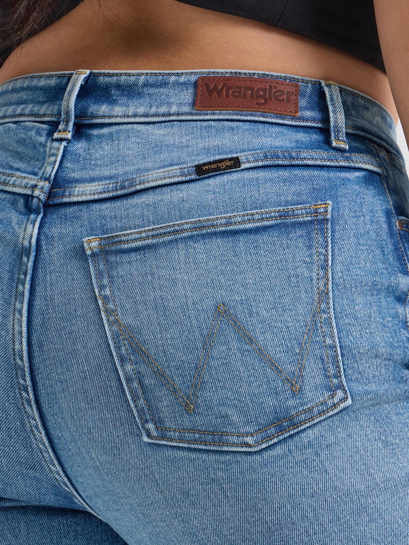 Wrangler® True Straight High Rise Jean – Ivy – 112349987 - Image 6