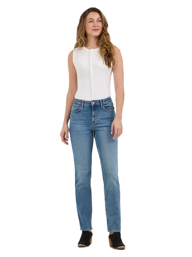 Wrangler® True Straight High Rise Jean – Ivy – 112349987 - Image 4