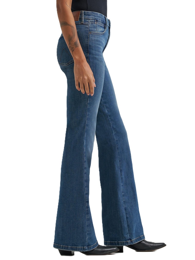 Wrangler® BESPOKE High Rise Flare Jean – Lily – 112359281 - Image 3