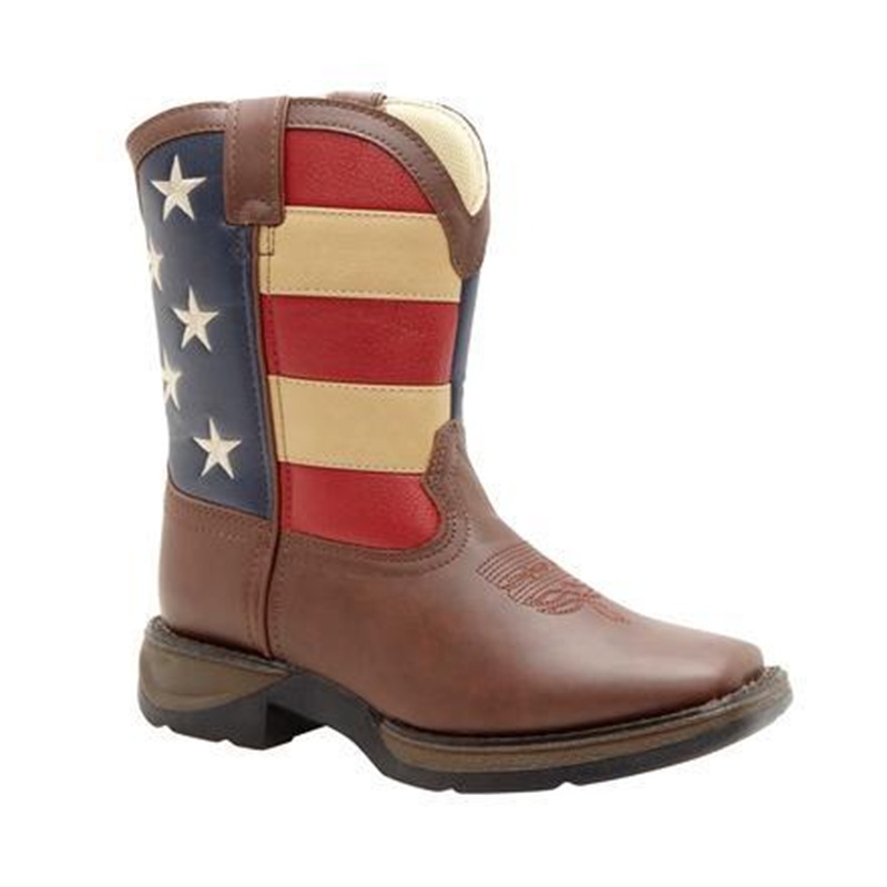 Durango BT245 Lil' Rebel™ Kid's Patriotic Western Boot - Image 2