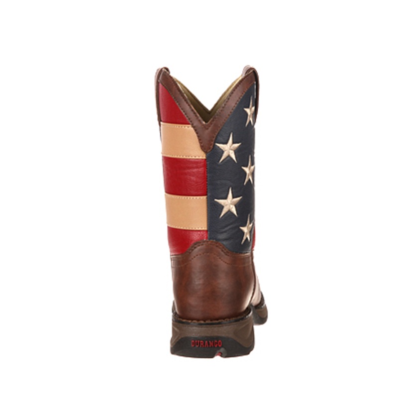 Durango BT245 Lil' Rebel™ Kid's Patriotic Western Boot - Image 6