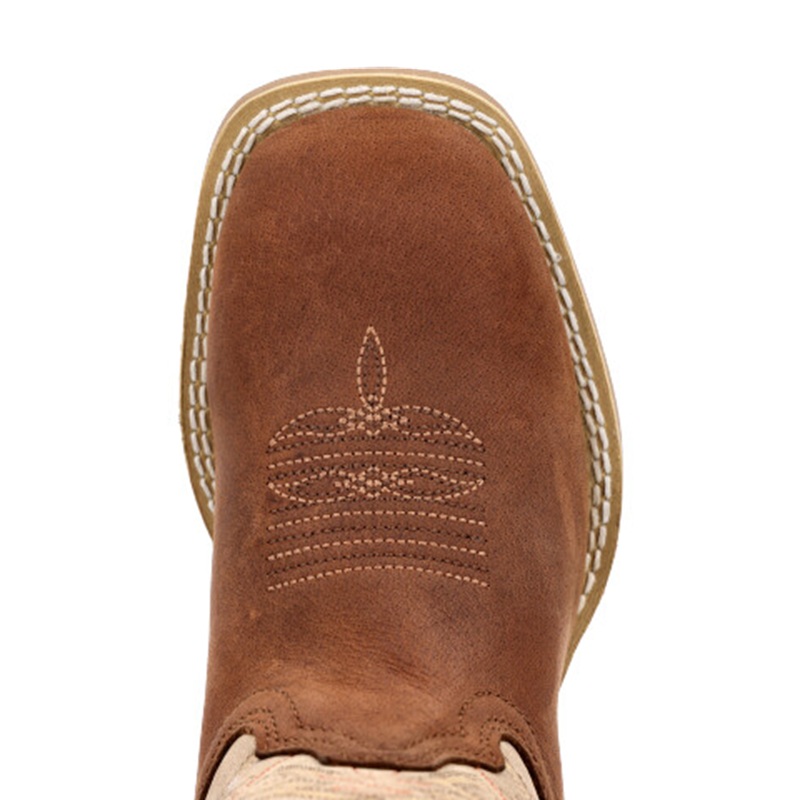 Durango DBT0241C Lil' Rebel Pro™Kids' Coffee & Bone Boot