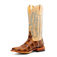 Horse Power Men's Saddle Alligator Print Boot HP1895