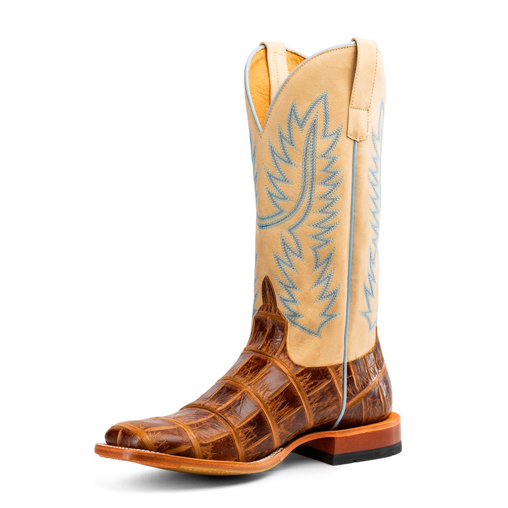 Horse Power Men's Saddle Alligator Print Boot HP1895