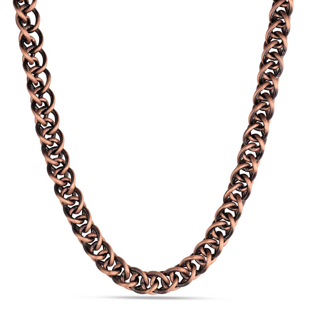 Montana Silversmiths Rustic Solstice Wheat Chain Necklace