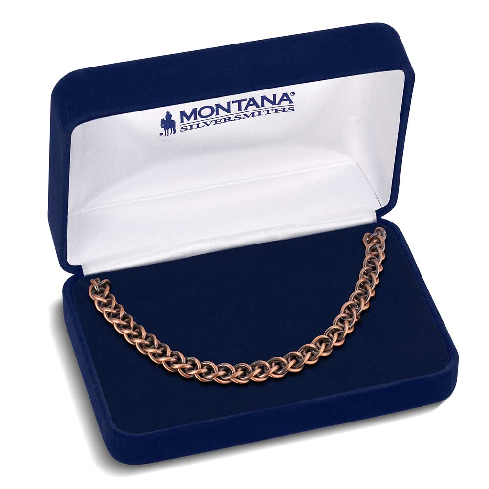 Montana Silversmiths Rustic Solstice Wheat Chain Necklace