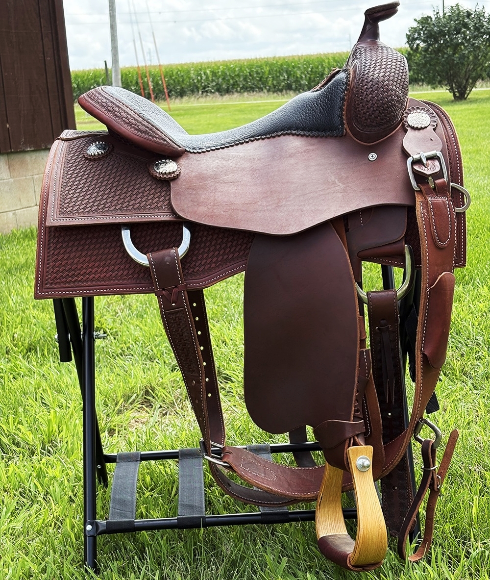 Silver Spur Custom 16" Reining Saddle on Don Leson Tree
