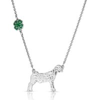 Montana Silversmiths 4-H Goat Showman Necklace NC6570