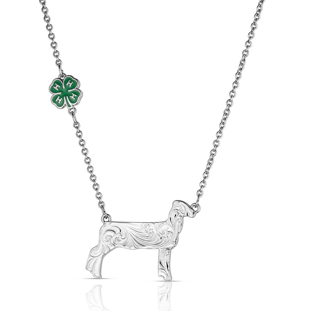 Montana Silversmiths 4-H Sheep Showman Necklace NC6572